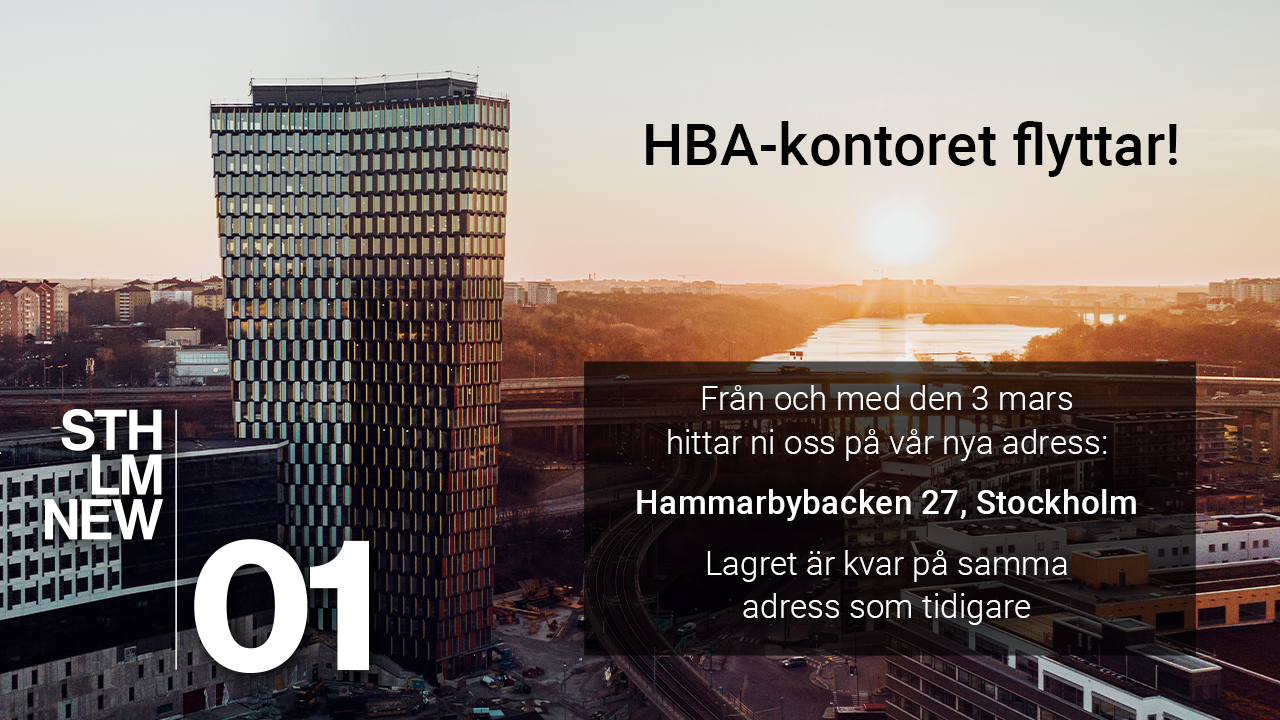 HBA-kontoret flyttar