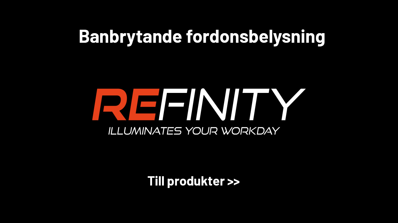 Refinity revolutionerande fordonsbelysning